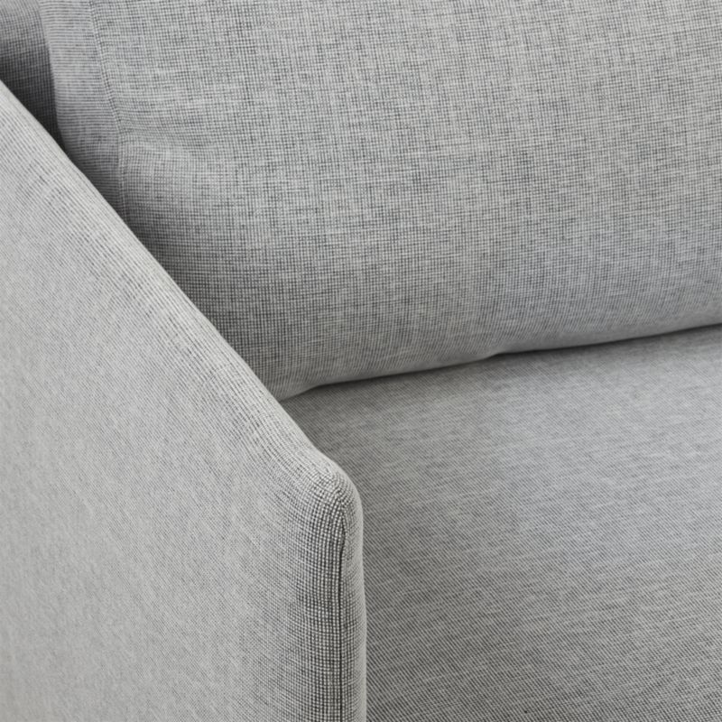 tandom microgrid grey sleeper sofa - Image 6