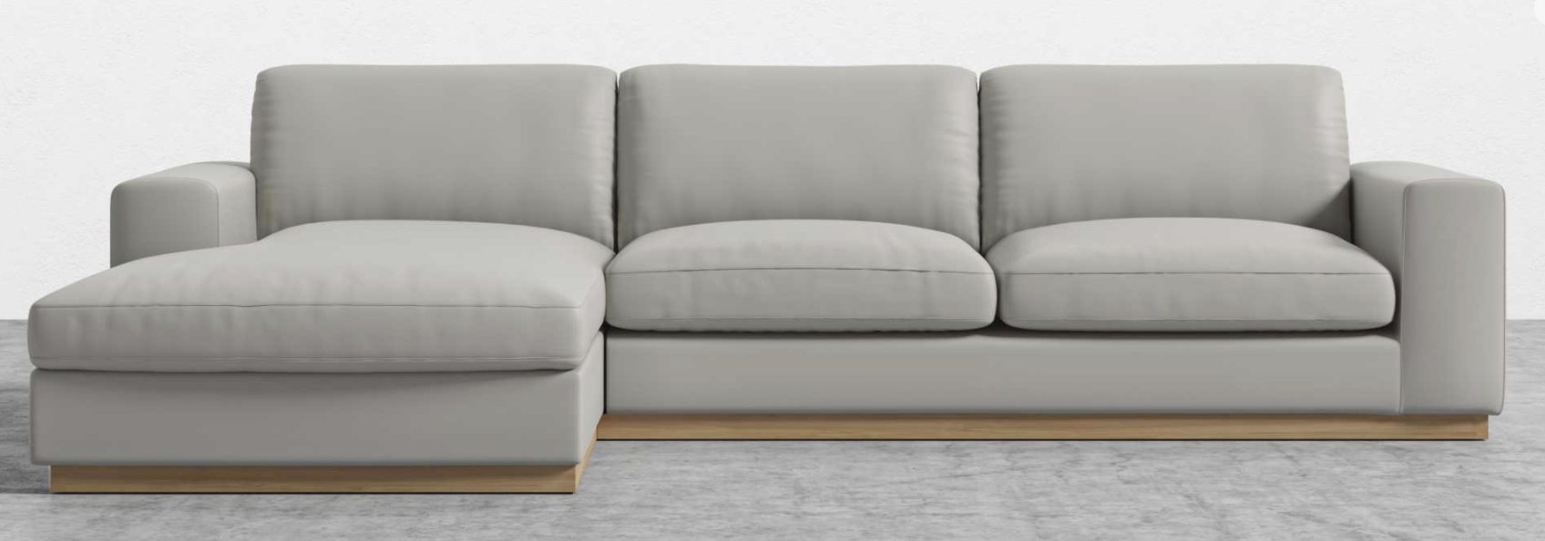 Noah Sectional, Left Hand Facing, Trento Taupe - Image 0
