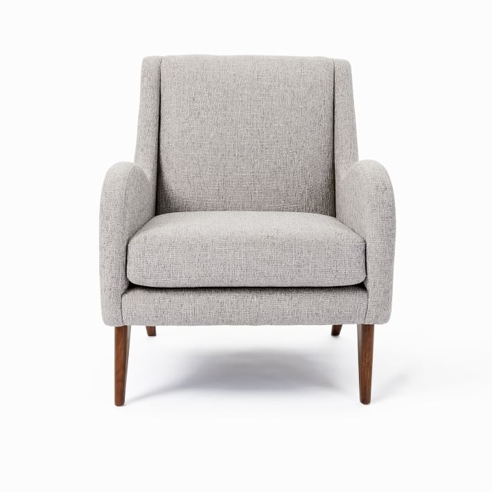 Sebastian Chair, Deco Weave, Feather Gray - Image 2