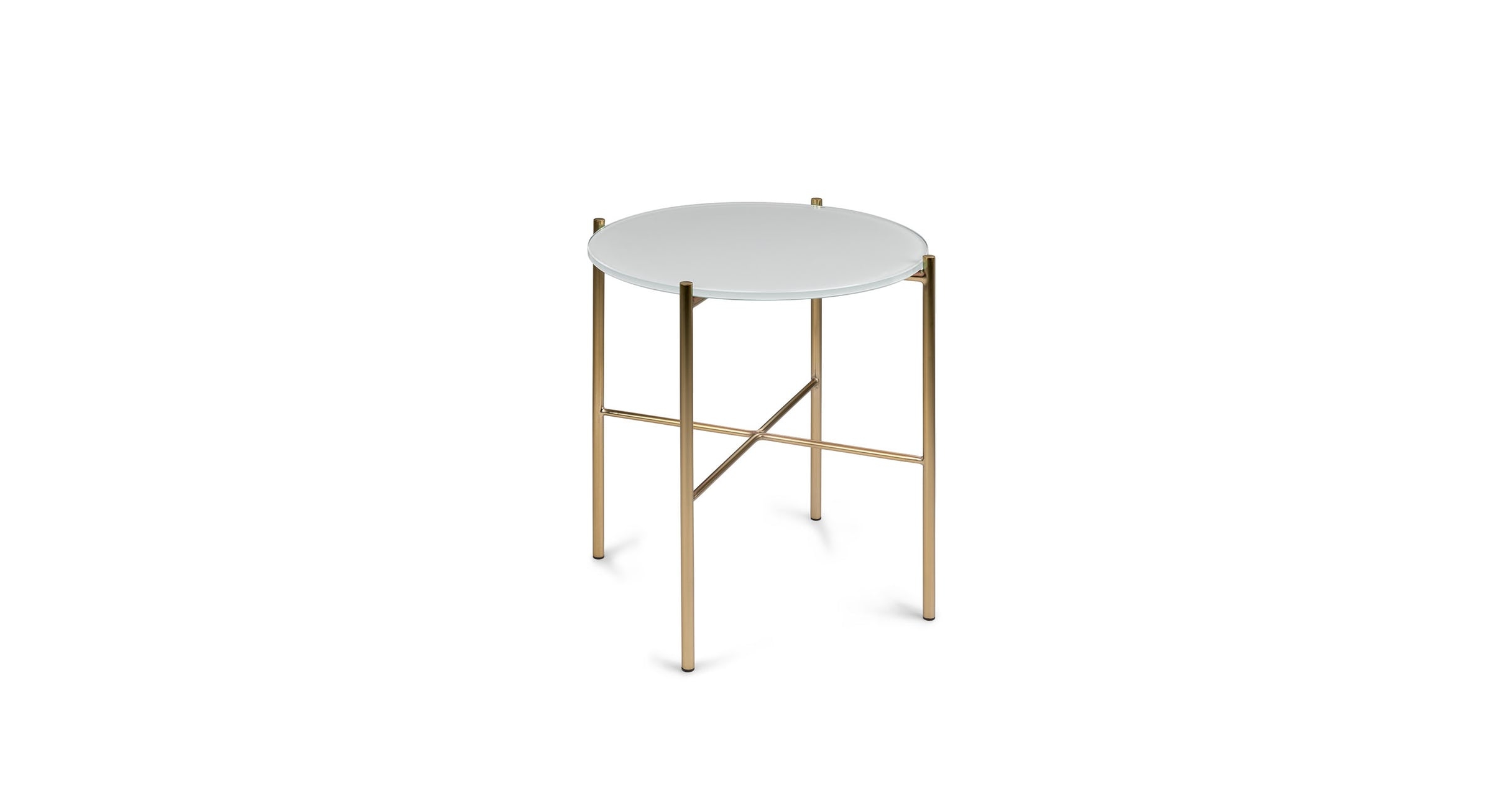 Silicus Light Gray Side Table - Image 0