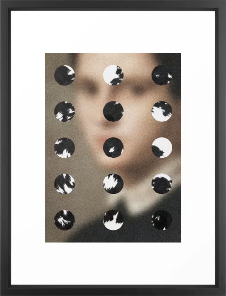 Arrangement In Skintones 23 Framed Art Print - Image 0