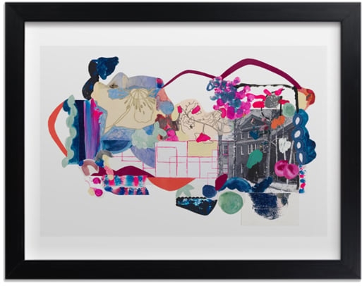 Pink And Blues Landscape Limited Edition Fine Art Print 1 - Image 0