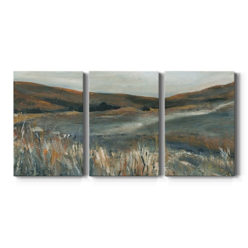 Copper Sunset - 3 Piece Picture Frame Print Set on Canvas - Image 0