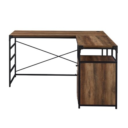 Topton L-Shaped Computer Desk With Storage - Image 5