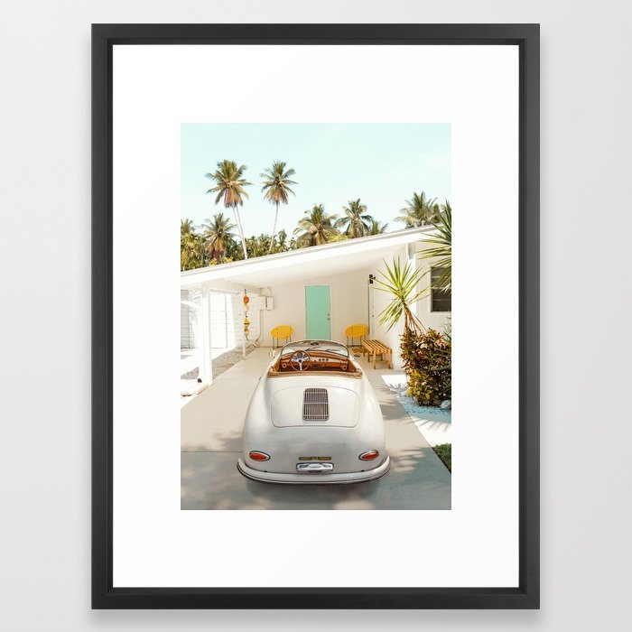 The Getaway House Framed Art Print - 20x26, vector black frame - Image 0