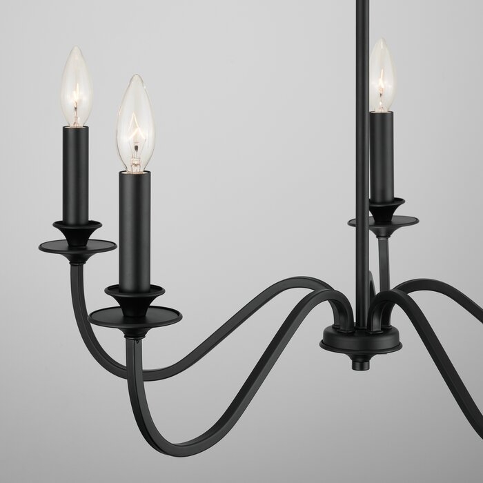 Juniata 5 - Light Candle Style Traditional Chandelier - Image 1