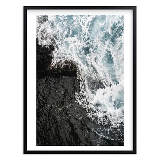 Pacific Swell Framed Art by Minted(R), 40"x54", Black Frame - Image 0