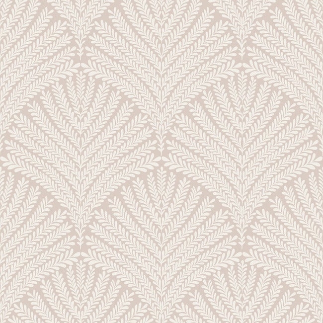 Beachcomber Wallpaper, Baked Clay/Cream - Image 0