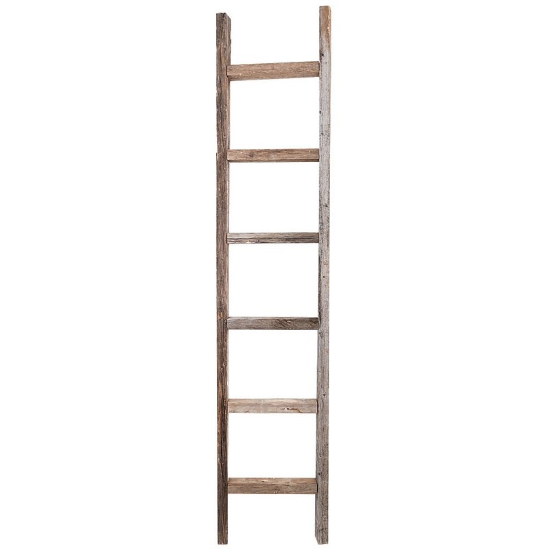 Wood 6 ft. Blanket Ladder - Image 3