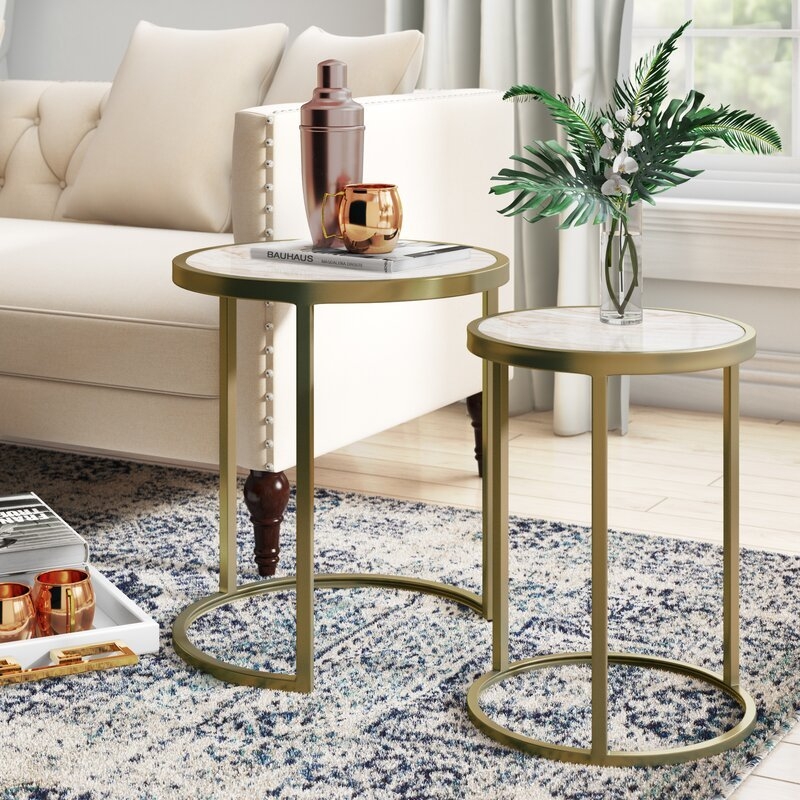 2 Piece Nesting Tables - Image 2