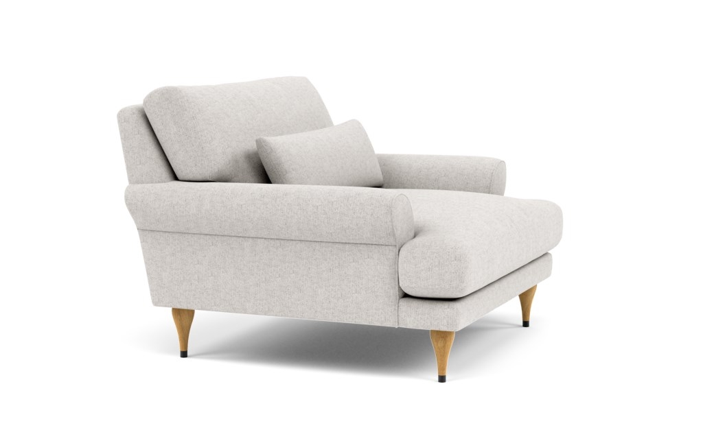 MAXWELL Accent Chair + Ottoman - Image 0