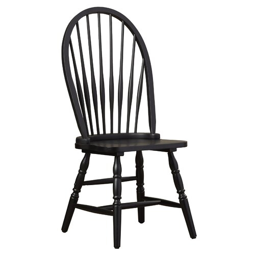 Biermann Solid Wood  Windsor Back Side Chair - Image 3