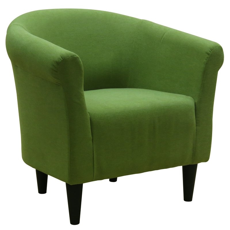 Liam Barrel Chair, Fern Green - Image 1