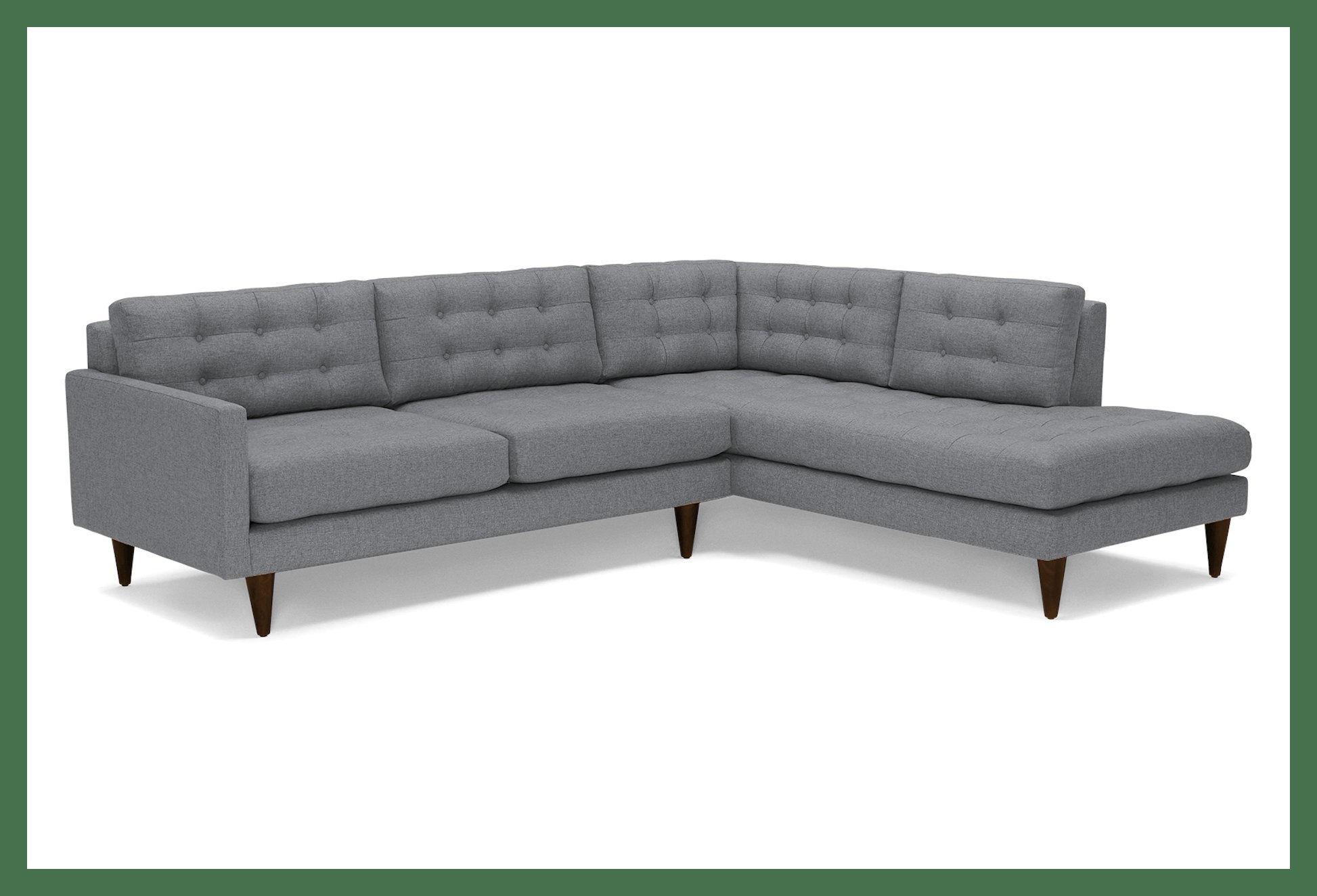 Eliot Sectional with Bumper (2 piece) LEFT Orientation - Image 0