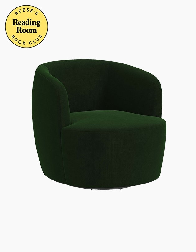 Hannah Swivel Chair - Emerald Velvet - Image 0