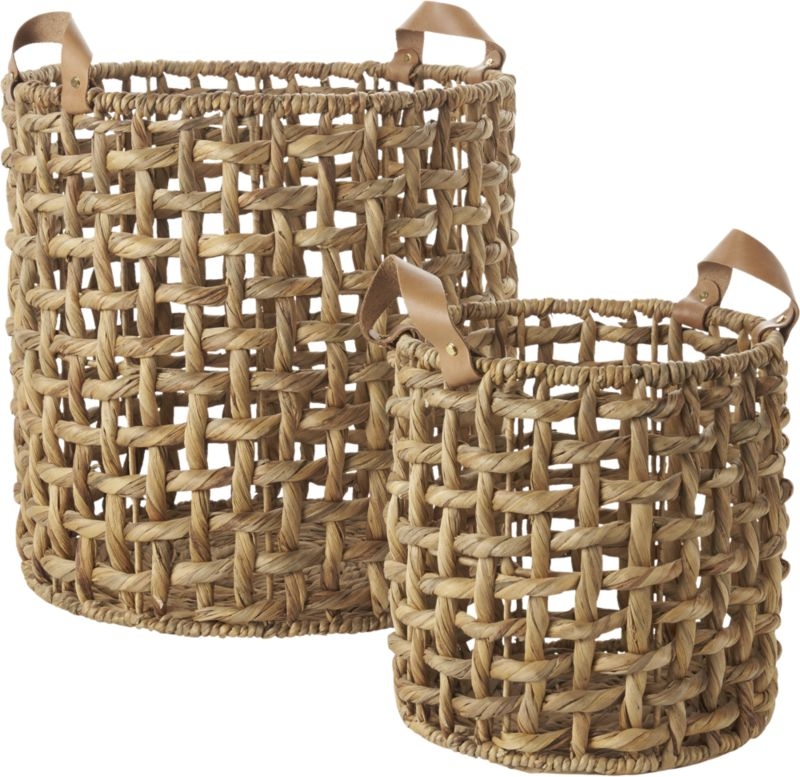 Links Large Natural Basket with Handles - Image 7