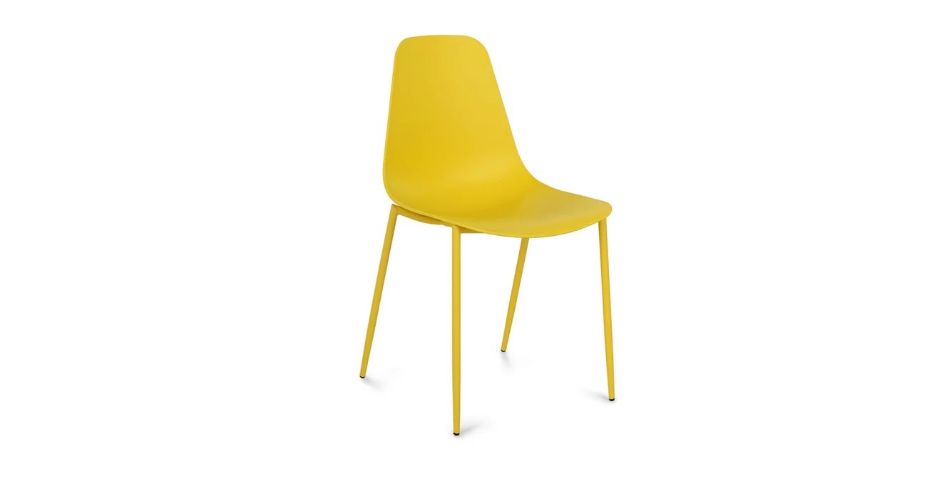 Svelti Daisy Yellow Dining Chair - Image 0