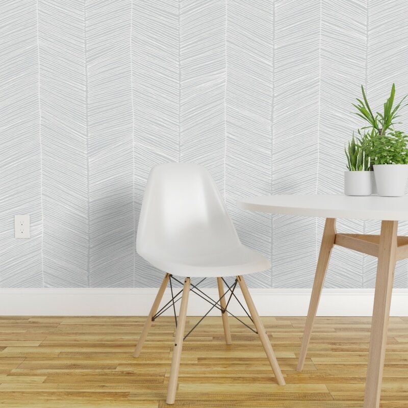Deckland Chevron Removable Peel and Stick Wallpaper Panel - Image 1