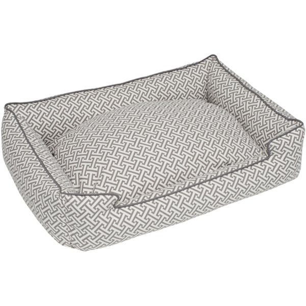 Hera Everyday Cotton Lounge Bolster Dog Bed - Image 0