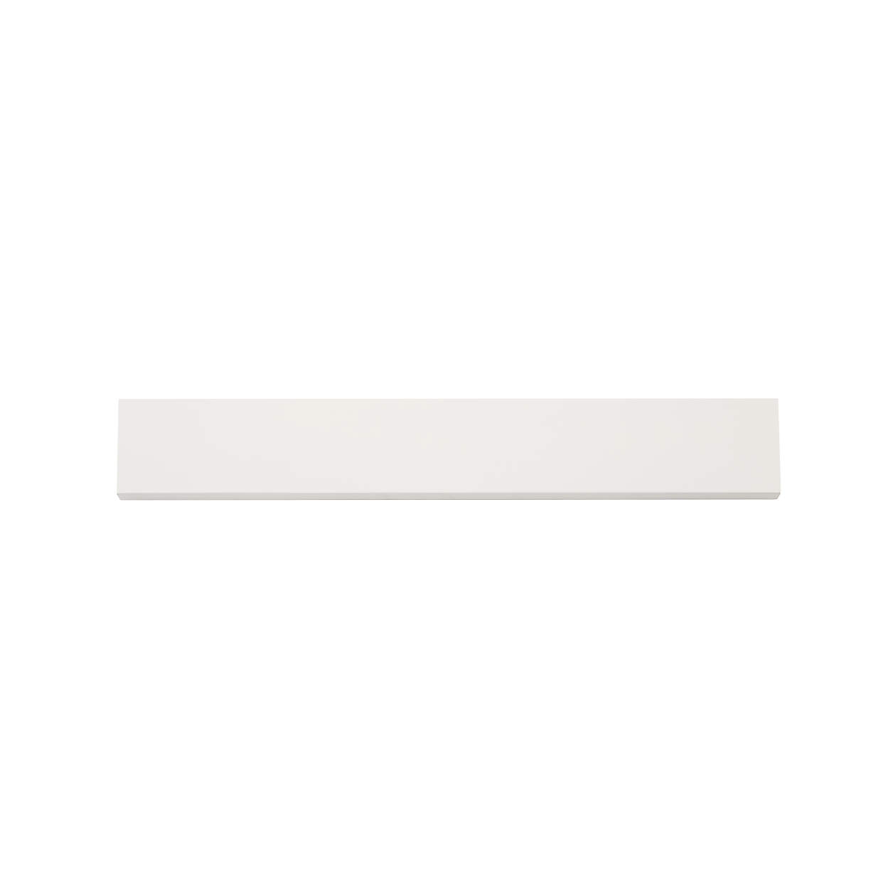 District Bookcase Warm White Wood Front Panel - Image 1