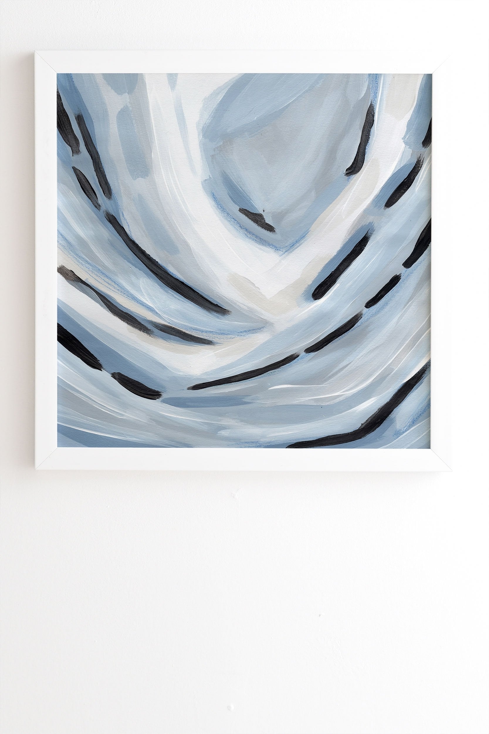 Rising by Laura Fedorowicz - Framed Wall Art Basic White 20" x 20" - Image 0