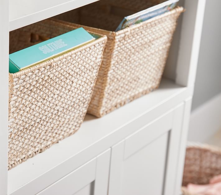 Preston 1 Bookcase Hutch, 1 Cabinet Base Set, Simply White, In-Home Delivery - Image 4