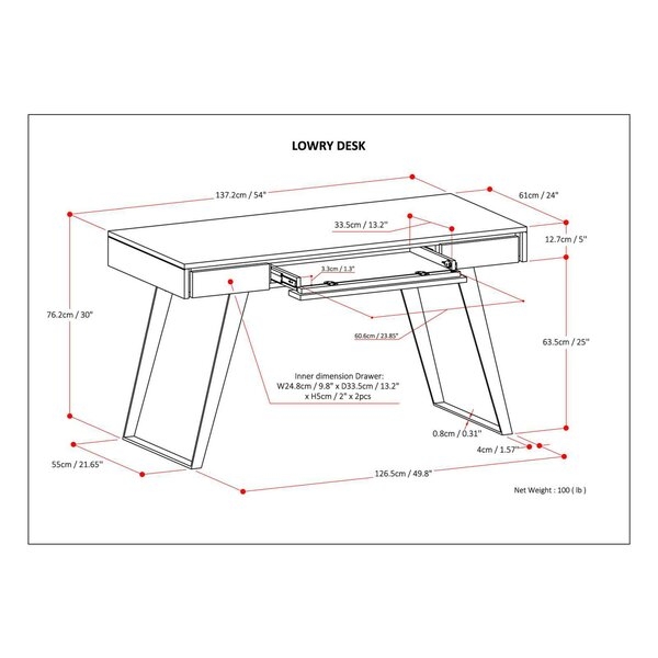 Lowry Desk - Image 1