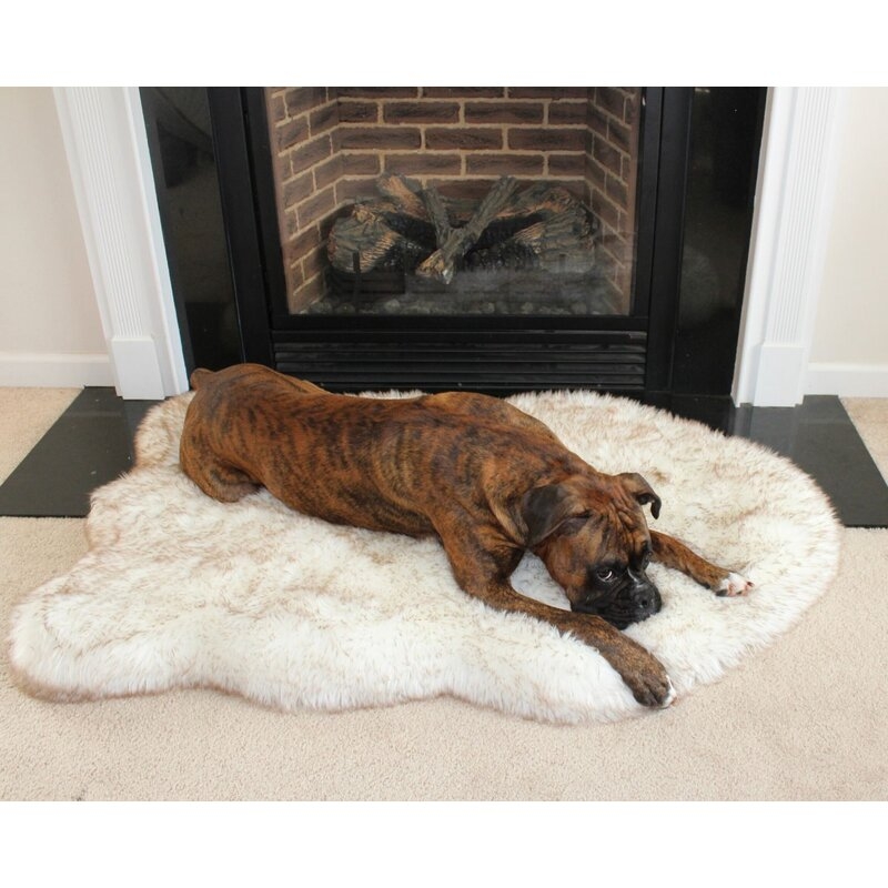 Potrero Puprug Faux Fur Orthopedic Dog Mat - Image 0