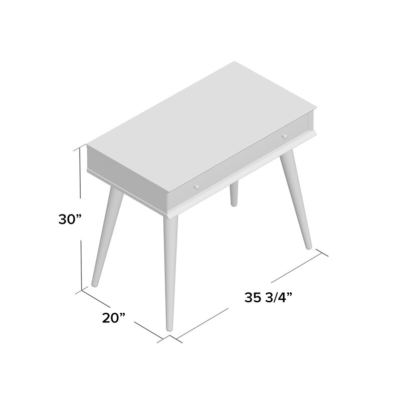 Grady Solid Wood Desk - Image 3