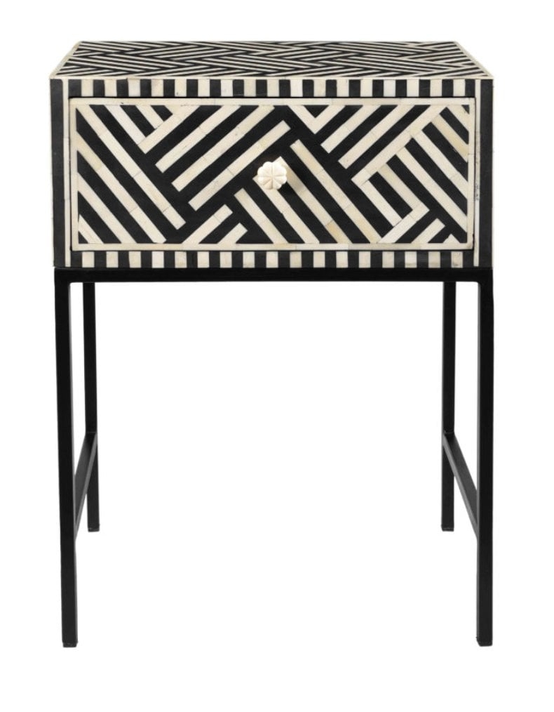 Ruth Emilia Inlay Side Table - Image 0