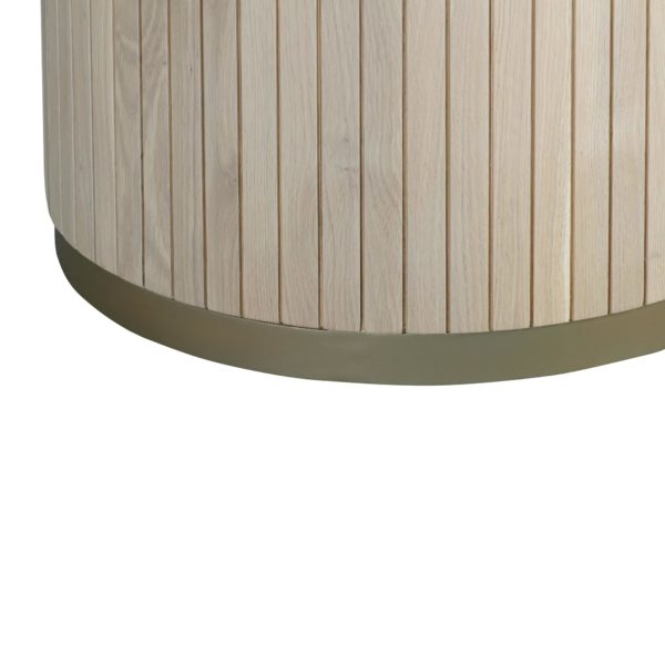 Chelsea Ash Wood Round Dining Table - Image 3