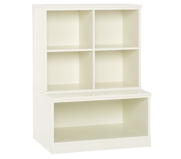Cameron 1 Cubby & 1 Open Base Set, Simply White, UPS - Image 2