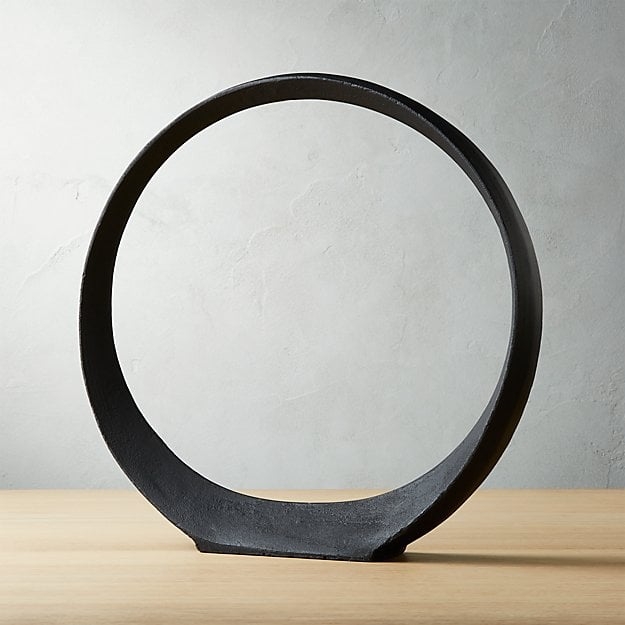 Small Metal Ring Sculpture - Image 0