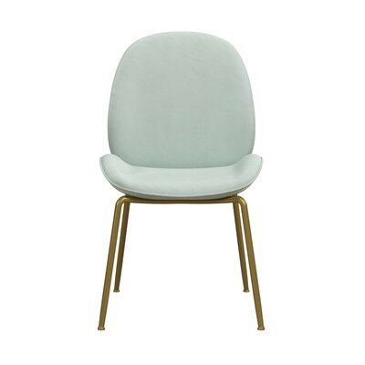 Astor Upholstered Dining Chair, Teal - Image 0