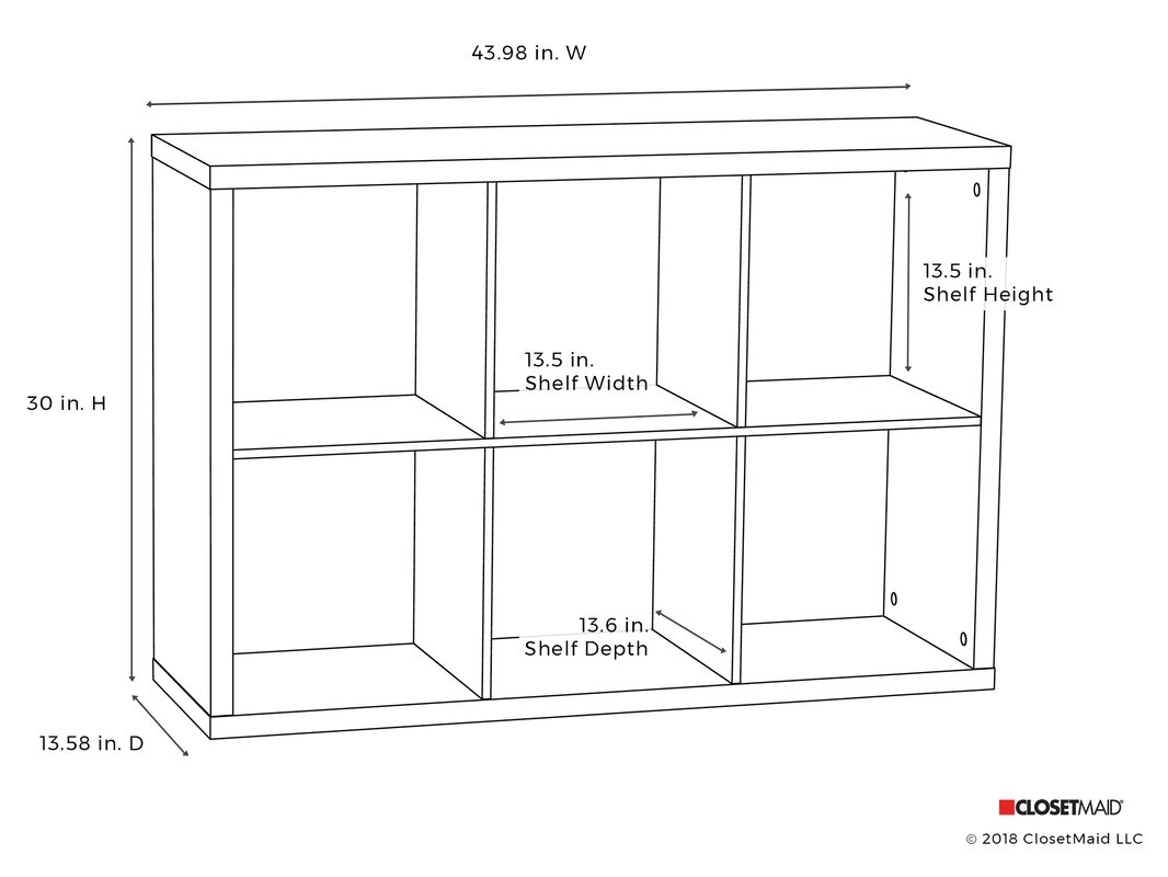 Decorative Storage Cube Unit Bookcase - Image 3