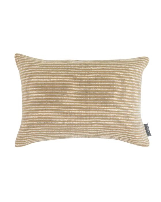Devin Silk Stripe Pillow Cover - Image 0
