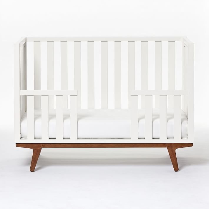 Modern Standard Crib and Lullaby Mattress Set, WE Kids - Image 5
