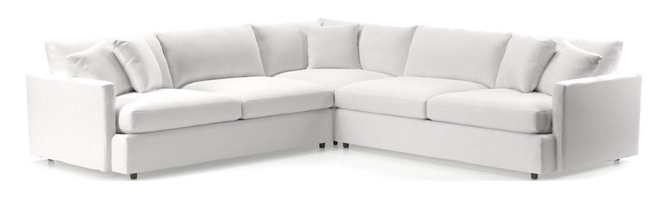 Lounge II 3-Piece Sectional Sofa - Newport Salt - Image 0