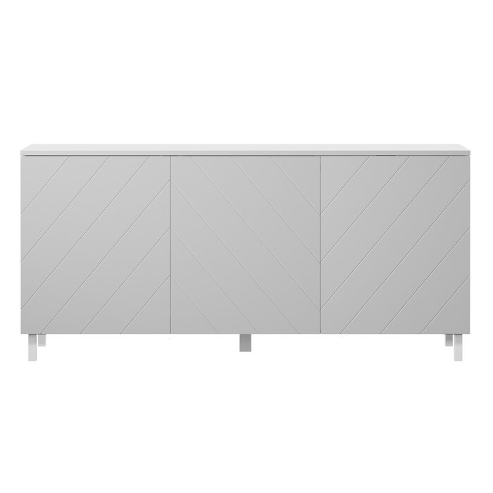 Myndi 59.5" Wide Sideboard- White - Image 2