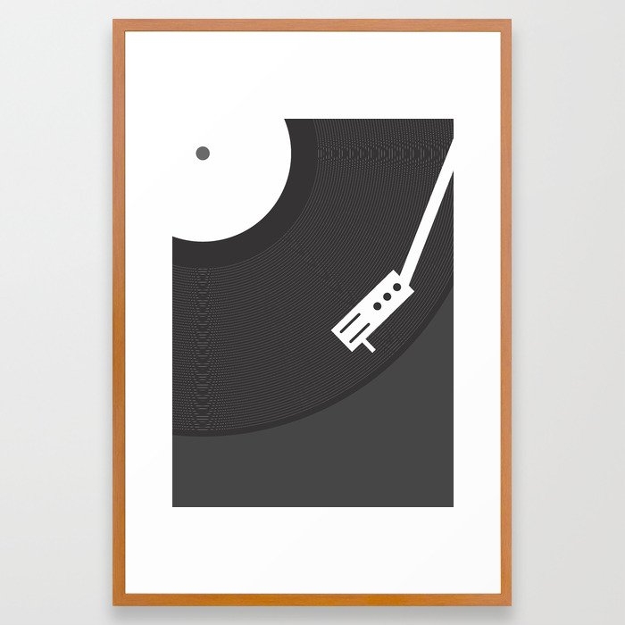 Vinyl Record Framed Art Print - Image 0