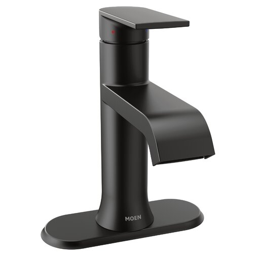 Genta Single Hole Bathroom Faucet with Drain Assembly - Image 0