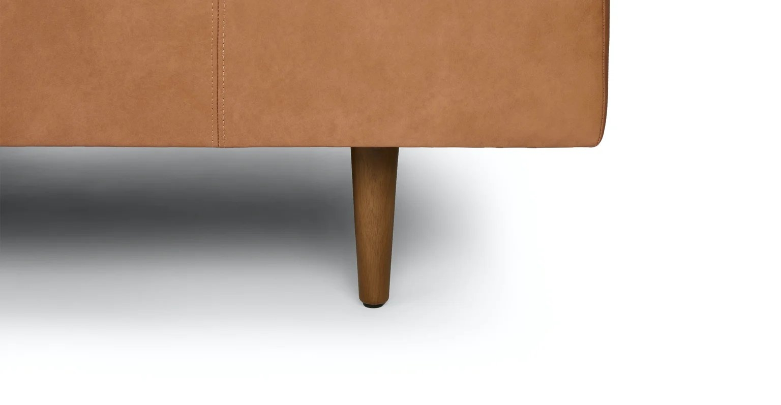Burrard 83.5" Leather Sofa - Bella Caramel - Image 4