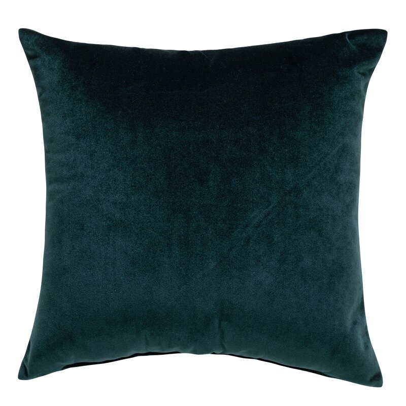 Oakham Square Velvet Pillow Cover and Insert - Image 0