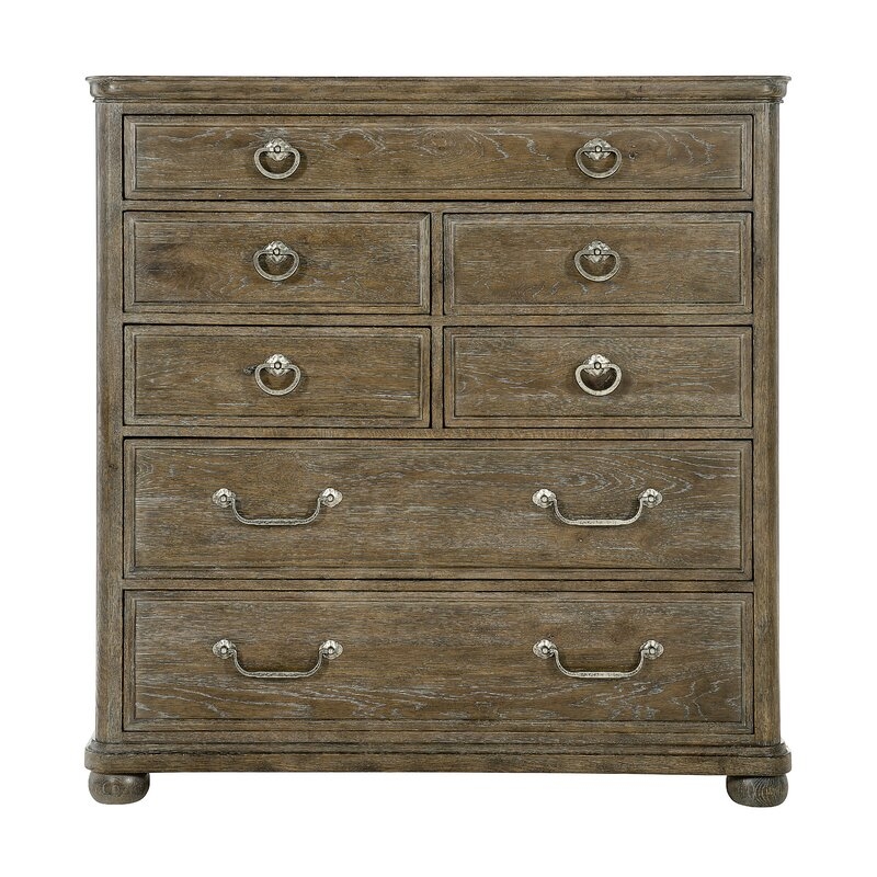 Rustic Patina 3 Drawer Nightstand - chest of drawers - Image 1