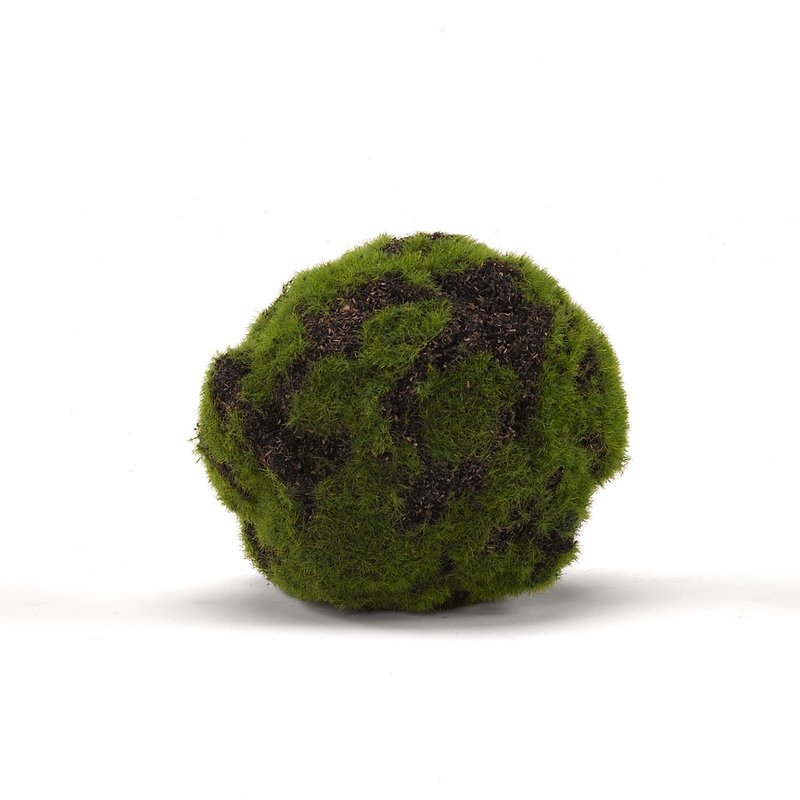 Millwood Pines Crackled Moss Ball Plant (Set of 3) - 5" - Image 0