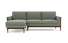 JASON WU Sectional Sofa with Left Chaise - Seafoam - Image 0