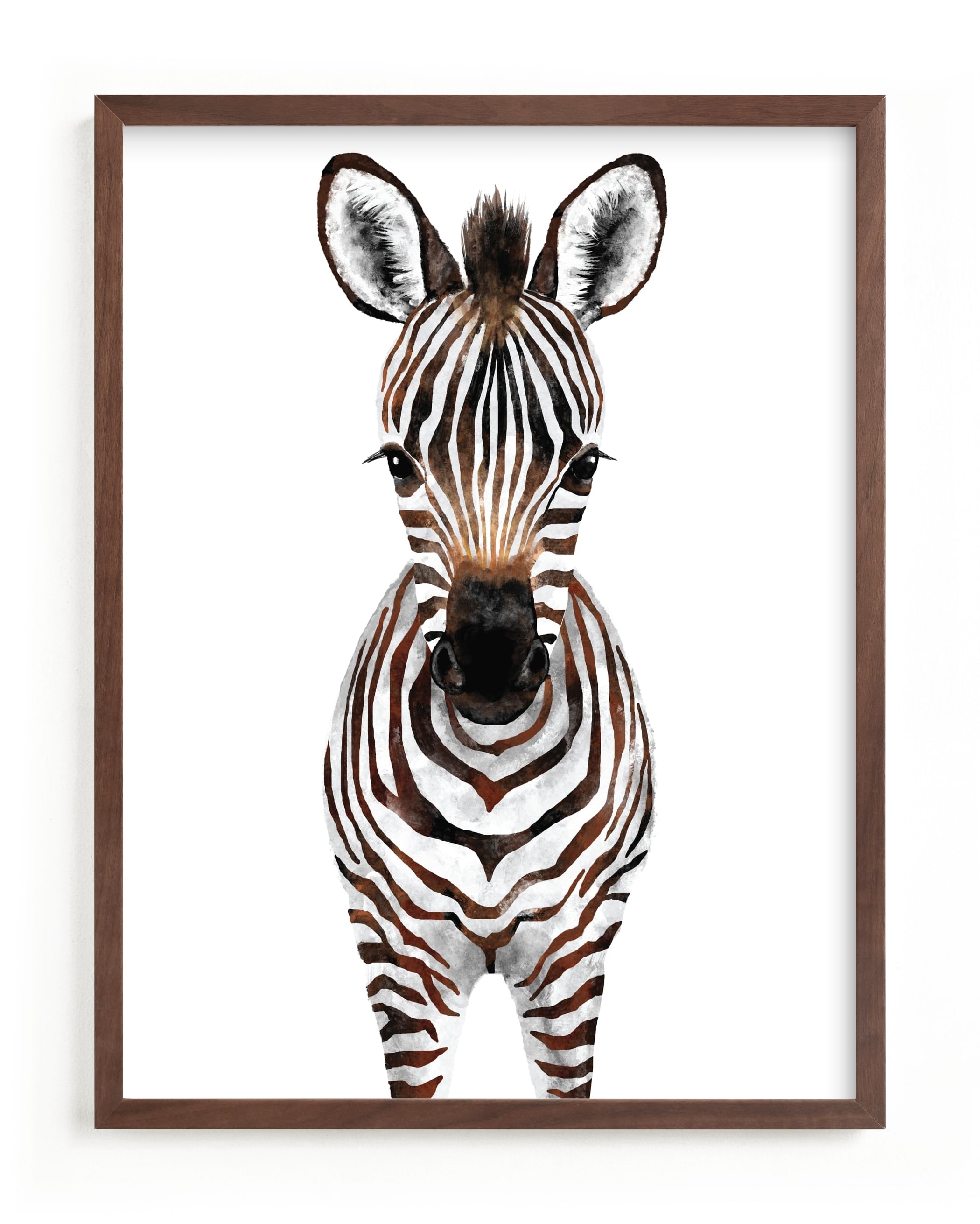 Baby Animal.zebra Limited Edition Children's Art Print - Image 0