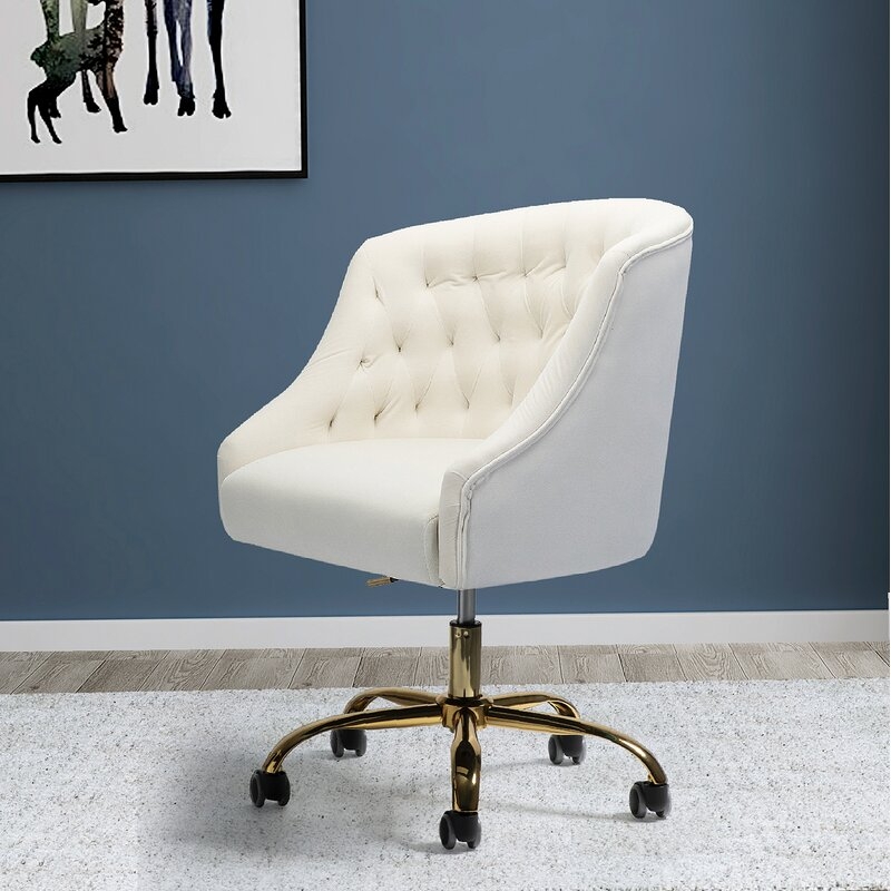 Louise Task Chair / Ivory - Image 4