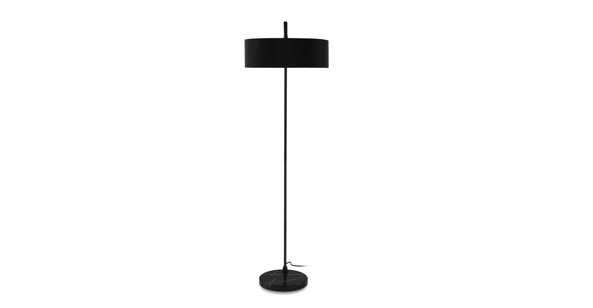 Heron Floor Lamp, Black - Image 3