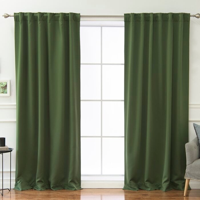 Sweetwater Blackout Solid Thermal Curtain Panels (set of 2) - Image 0
